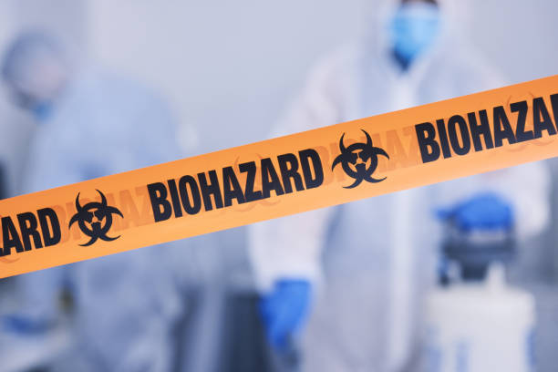 Professional Blood Cleanup technician working in Provo, UT
